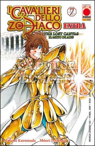 MANGA LEGEND #   160 - CAVALIERI DELLO ZODIACO THE LOST CANVAS EXTRA 7 - 1A RISTAMPA